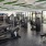 gym area featuring ample exercise equipment and oversize windows